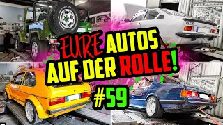 EXTREM KRASSE Umbauten! - Prüfstandstag Halle77 - Marco stimmt KUNDENAUTO ab!