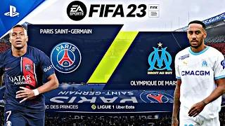 FIFA 23 - PSG vs Marseille | PS5™[4K] Gameplay |  Ligue 1 #fifa23 #psg #marseille #ligue1 #trending