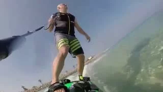 Jetsurfing in Caesarea