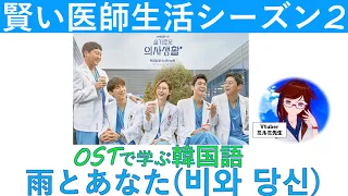 【ドラマOSTで学ぶ韓国語】雨とあなた(비와 당신)｜NETFLIX賢い医師生活シーズン2