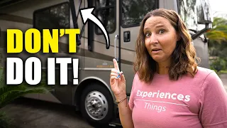5 things to NEVER do in your RV (That You've Probably Done At Least Once)