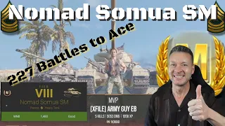 Nomad Somua SM Ace Tanker Battle, World of Tanks Console.