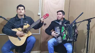 LLORANDO MIS OJOS - Alvarito Flores - Ignacio Ramírez- Acordeón y Guitarra