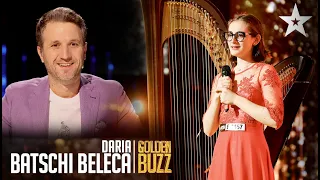 Românii au talent 2021: Daria Batschi-Beleca l-a convins pe Andi Moisescu să apese pe Golden Buzz