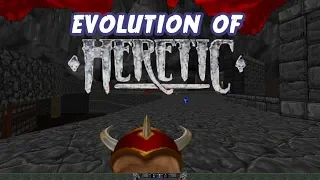 Graphical Evolution of Heretic (1994-1998)