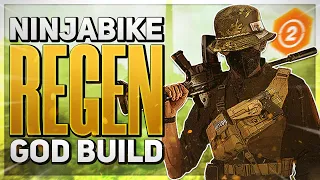 *NINJABIKE REGEN GOD* 103K Armor Regen with the NinjaBike! - The Division 2 Armor Regen Build