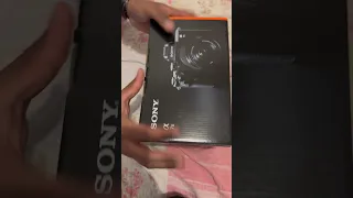 Sony alpha A7 ii unboxing