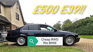 Buying a £500 BMW E39 Sh*tbox!