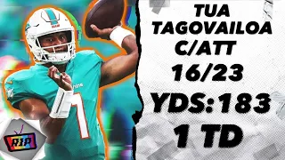 Tua Tagovailoa Preseason Highlights vs Atlanta Falcons