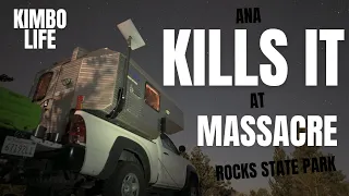 Kimbo Life - Ana KILLS IT at MASSACRE Rocks State Park