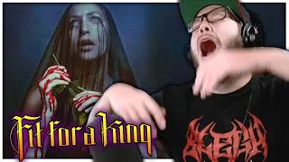 Getting destroyed by AOTY 2022?! // Fit For A King - The Hell We Create REACTION