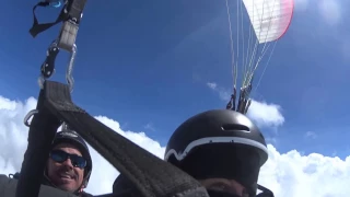 Paragliding off Mnt Kilimanjaro with Gavin Morris and Kristy Coote - 2016