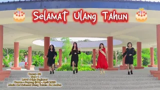 Selamat Ulang Tahun Line Dance || High Beginner || Choreo : Sugeng (INA) - April 2023