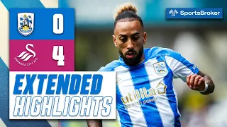EXTENDED HIGHLIGHTS | Huddersfield Town 0-4 Swansea City