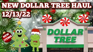 NEW DOLLAR TREE HAUL 🤑 12/13/22. NEW ITEMS