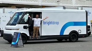 I Drive A BrightDrop Zevo 600 Electric Van For The First Time!