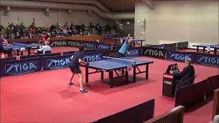 NAUMI Alex vs KHOSRAVI Sam|Men's singles semifinal|Finnish championships 25-26.3.2023