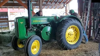 John Deere D Cold Start (5 degrees)