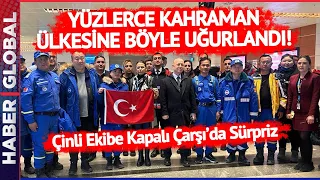 Ne Kadar Teşekkür Etsek Az! Yardıma Gelen Kahramanları Ülkelerine Böyle Yolcu Ettik!