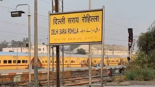 DEE, Delhi Sarai Rohilla railway station, Indian Railways Video in 4k ultra HD