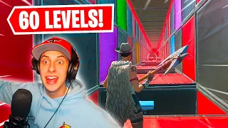 NEW DEATHRUN!! FaZe Cizzorz Plays 60 Level Deathrun (Fortnite Creative)