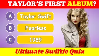 Taylor Swift Trivia Challenge: Are You a True Swiftie?