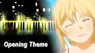 [四月は君の嘘 / Your Lie in April OP] "Hikaru Nara / 光るなら" - Goose house / グースハウス (Piano - ピアノ)