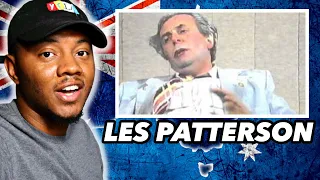 AMERICAN REACTS to Les Patterson discusses Joan Collins with Michael Willesee