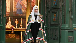 Проповедь Святейшего Патриарха Кирилла о суете, силе военных,народа  и защите родного дома.(ENG SUB)