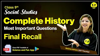 Class 9th Complete History Most important questions in One Shot with Reema maam