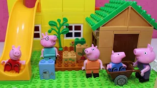 Peppa Pig en Español 💗 Los Abuelos jardín | Pepa la cerdita 💗