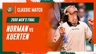 🇧🇷 Kuerten vs Norman 🇸🇪 2000 Men's final | Roland-Garros Classic Match