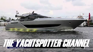 RIVA FOLGORE AND 3 MORE ON THE MOVE AT FLIBS 2023 - THE YACHT SPOTTER CHANNEL