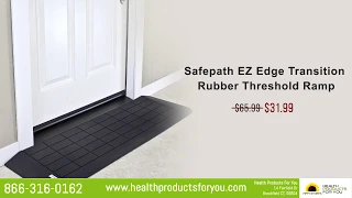 Where To Buy Safepath EZ Edge Transition Rubber Threshold Ramp