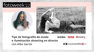 Tips de fotografía de moda e iluminación con Alba García
