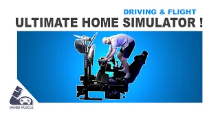 The Ultimate Home Simulator Cockpit !  - Driving & Flight