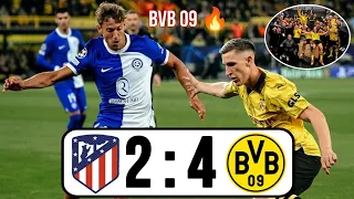 Borussia Dortmund vs Atletico Madrid 4-2 EXTENDED HIGHLIGHTS | UEFA Champions League 2024