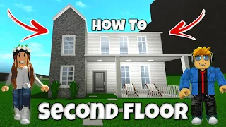 How To Build a Second Floor in Bloxburg [Roblox Tutorial]