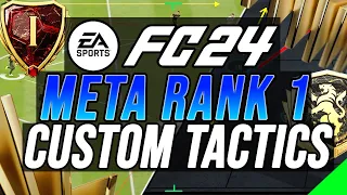 Best META Rank 1 Tactics & Formations (Post Patch) - EA FC 24