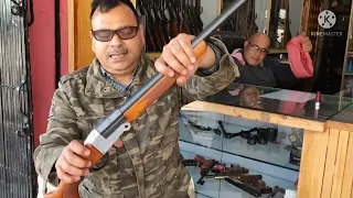 Canna Cromata (Made in Itly), 12bore folding shotgun