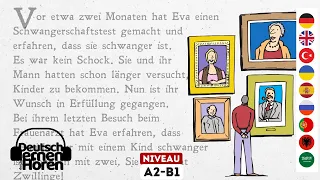 Вивчайте німецьку з історіями | Вивчайте німецьку на слух - A2-B1 - Вивчайте німецьку з історіями