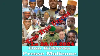 La Revue De Presse De La Radio La Voix Du Mali Fm Du 28 Mars 2024