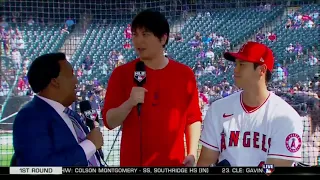 #SHOHEI #OHTANI INTERVIEW 1ST TIME IN MLB HISTORY: 2021 ALL-STAR AS HITTER AND PITCHER.