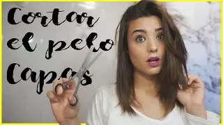 Cortar el pelo a capas en casa - Muy Fácil| Mel BeYourself