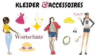 DIE KLEIDUNG - Wortschatz + TEST | Deutsch lernen| CLOTHES - Vocabulary | Learn German