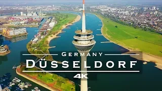 Düsseldorf, Germany 🇩🇪 - by drone [4K]