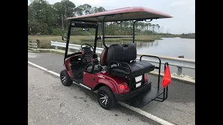 4 Passenger Street Legal Golf Cart From Moto Electric Vehicles