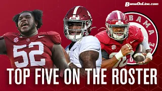 Top five players on Alabama football roster | Ranking remaining games for UA men's hoops | CFB, SEC