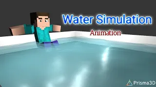 Prisma3d: Water Simulation |Beginners tutorial| Animation app for android