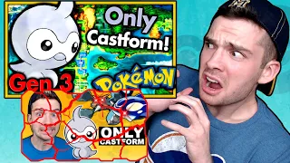 PokéTuber Reacts to Beating Emerald With Only Castform